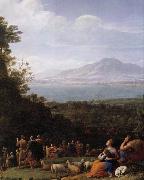 Claude Lorrain Details of The Sermon on the mount painting